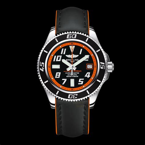 breitling superocean orange dial|breitling superocean 42 chronograph.